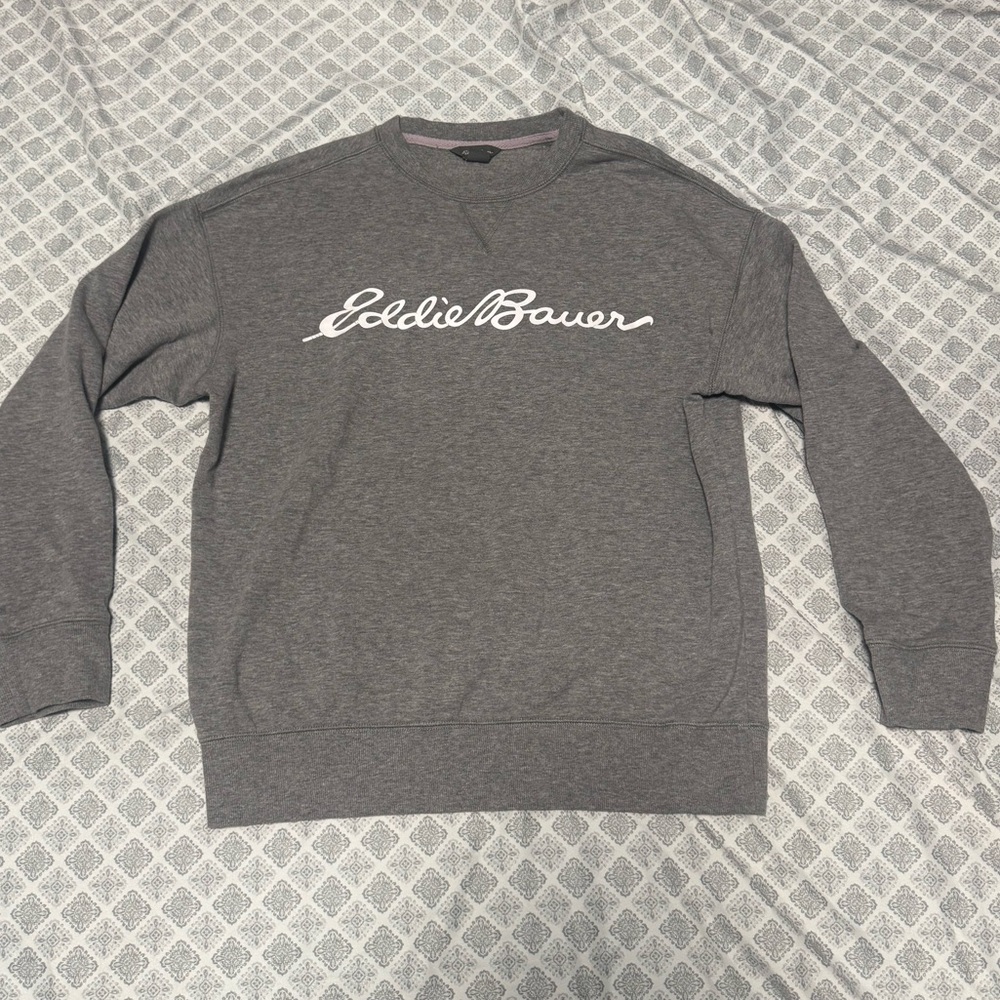 Eddie Bauer Gray Crewneck Sweater Size XS